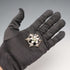 US Antique Sterling Silver, Enamel & Gold Plated Floral Brooch by W. E. Richards