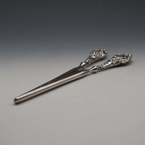 1910年 英国アンティーク 純銀ハンドル グローブストレッチャー J&R Griffin