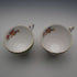 British Vintage Paragon "Rockingham Green" Teacup Trio Pair ①