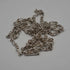 British Vintage Sterling Silver Figaro Chain Necklace 60cm 11g