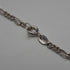 British Vintage Sterling Silver Figaro Chain Necklace 60cm 11g