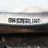English Vintage Double Sixpence Sterling Silver Tie Clip