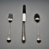 1865 Antique English Sterling Silver Christening Cutlery Set, Total 102g, by George Adams, Cased