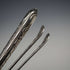 1865 Antique English Sterling Silver Christening Cutlery Set, Total 102g, by George Adams, Cased