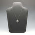 Vintage St. Christopher Sterling Silver Medal Pendant with Sterling Silver Necklace, Total 5.9g