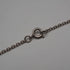 Colgante de filigrana de plata de ley vintage con cadena de plata de ley, 12,1 g en total