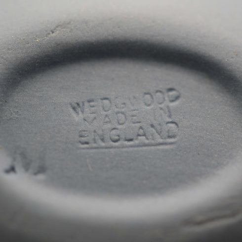 Huevo de Pascua de Jasperware de Wedgwood, Reino Unido, azul pálido, en caja