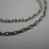 Vintage Sterling Silver Marcasite & Amethyst Necklace 42cm