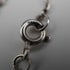 Vintage Sterling Silver Marcasite & Amethyst Necklace 42cm