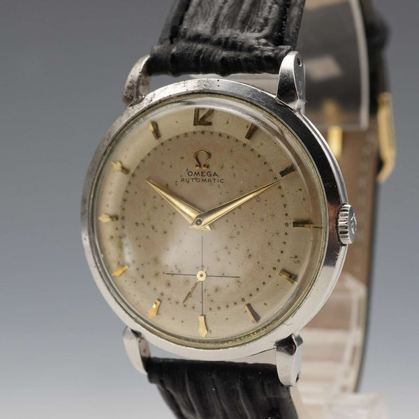 1953년경 오메가 남성용 자동 태엽 손목시계 Ref2658-5 Cal.344 작동 양호