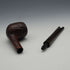 Pipa de fumar Dunhill Shell Briar vintage británica de la primera mitad del siglo XX, con marcas de uso