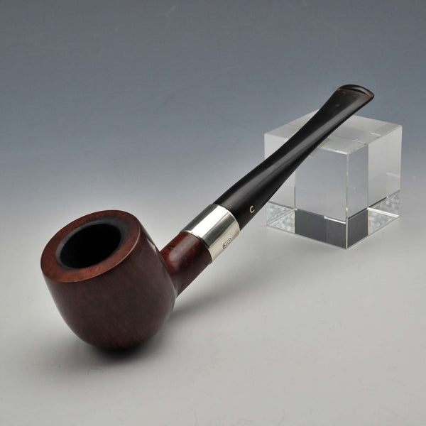 1990年 英国ヴィンテージ COMOY'S HALLMARK 純銀装飾スモーキングパイプ