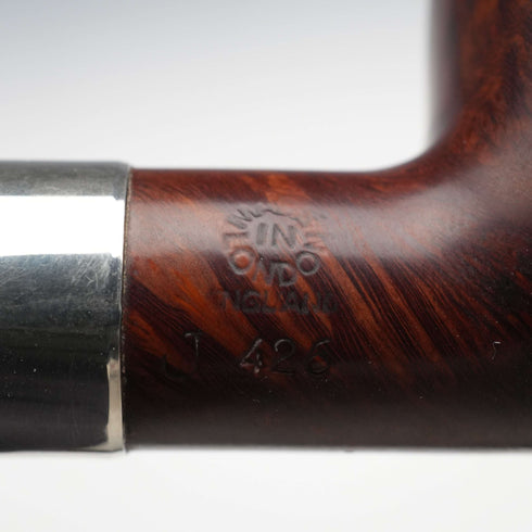 1990 UK Vintage COMOY'S HALLMARK Silver Embellished Smoking Pipe