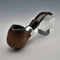 1980 UK Vintage Block Meerschaum Sterling Silver Decorated Smoking Pipe L&JS