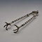 Early 20th Century French Antique 800 Silver Sugar Tongs 17g