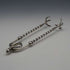 Early 20th Century French Antique 800 Silver Sugar Tongs 17g