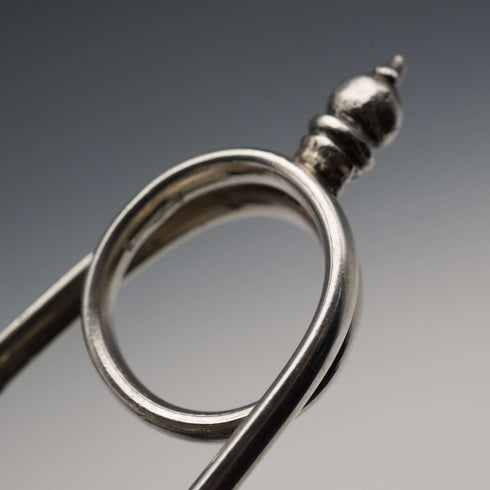 Early 20th Century French Antique 800 Silver Sugar Tongs 17g