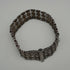 Early 20th Century British Antique Sterling Silver Lace Design Bracelet 20g