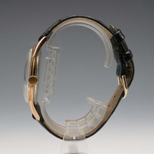 1950s Swiss DELBANA Men's Watch, 17 Jewels Mechanical, Gold-Filled Case, Good Working Condition