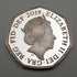 英國《福爾摩斯》50 便士紀念銀幣,附 RoyalMint 鑄幣廠證明書與收藏盒