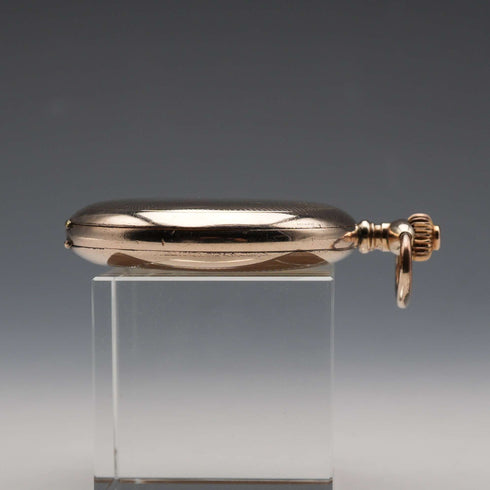 Reloj de bolsillo antiguo Tavan, circa 1920, caja hunter chapada en oro, en buen estado de funcionamiento.