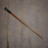 Vintage Brown Shaft Fist Holding a Rod Sculpture Handle Walking Stick Cane 89cm