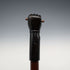 Vintage Brown Shaft Fist Holding a Rod Sculpture Handle Walking Stick Cane 89cm