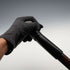 Vintage Brown Shaft Fist Holding a Rod Sculpture Handle Walking Stick Cane 89cm