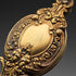US Antique Sterling Silver Vermeil Ornate Folding Lorgnette Eyeglasses