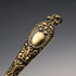 US Antique Sterling Silver Vermeil Ornate Folding Lorgnette Eyeglasses