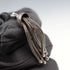 Vintage sterling silver tassel-decorated chain with ring clasp, 24cm total length, 12g