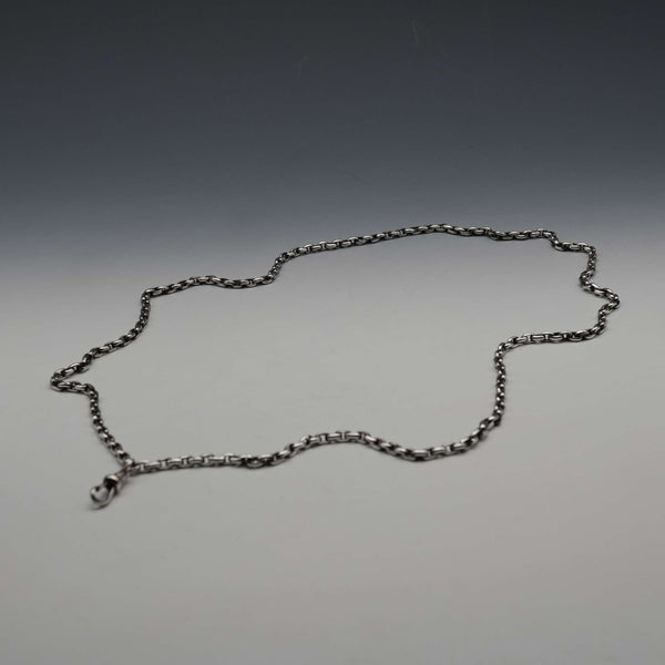 앤틱 800 실버 앵커 링크 롱 체인 75cm 25g