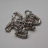 Vintage Industrial Design Sterling Silver Chain 61cm 76g