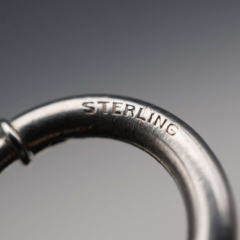 Vintage Industrial Design Sterling Silver Chain 61cm 76g