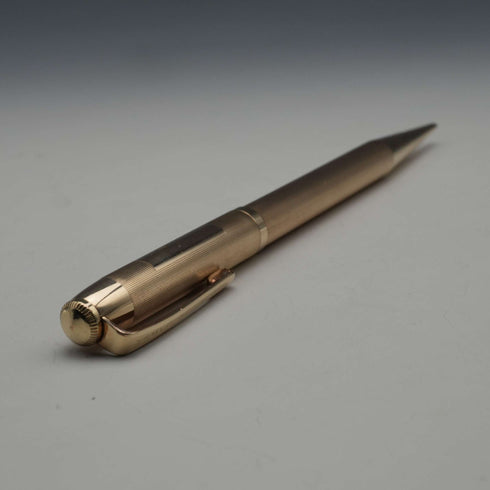 British vintage Yard-O-Led rolled gold propelling pencil, with case and instruction manual.