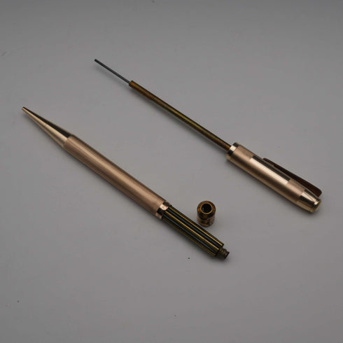 British vintage Yard-O-Led rolled gold propelling pencil, with case and instruction manual.