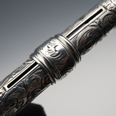 c. 1900 Antique English Sterling Silver Pencil Holder, S. Mordan & Co.