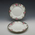 British Antique Aynsley "Black Band & Rose" Side Plates, Pair