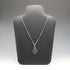 British Antique Sterling Silver Lion Passant Medal, 15.5g total, with Sterling Silver Chain, J&R Griffin