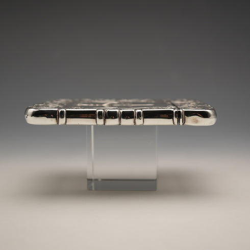 1852年 英国アンティーク 純銀製カードケース 70g David Pettifer