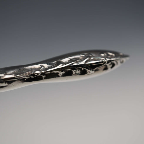 1913 Antique English Sterling Silver Handle Shoehorn by Adie & Lovekin Ltd