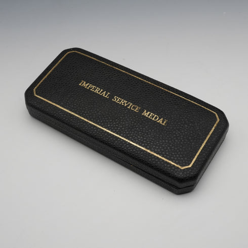 1953年 英国「インペリアル・サービス」 純銀製メダル Royal Mint ケース付き