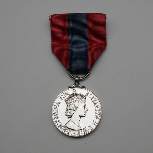 1953年 英国「インペリアル・サービス」 純銀製メダル Royal Mint ケース付き