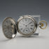 約1889年製 アンティーク ロンジン 懷錶 800銀製 獵錶殼 直徑43mm 運作良好