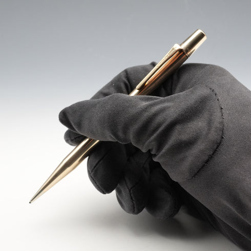 British vintage Yard-O-Led rolled gold round-barrel propelling pencil