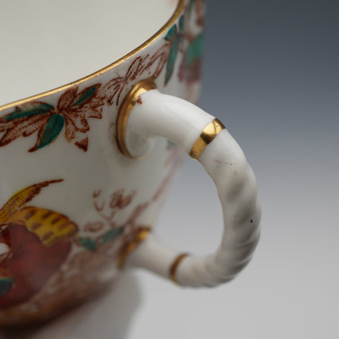 c. 1947 Vintage Royal Crown Derby "Old Aylesbury" Teacup Trio ②