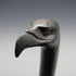Vintage Black Shaft Eagle Head Handle Cane Walking Stick 86cm