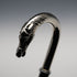 British Vintage Black Shaft Horsehead Handle Walking Stick Cane 88cm