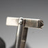Gemelos vintage británicos de plata de ley con diseño de sello, 21 g, Jack Spencer Ltd