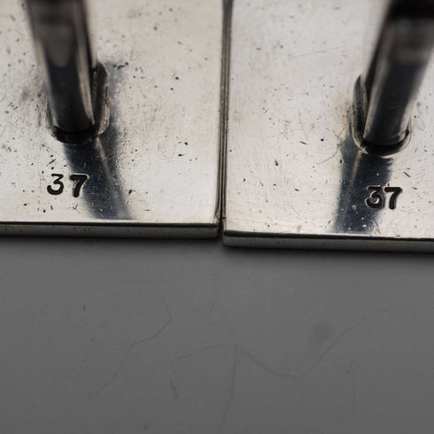 英国ヴィンテージ 純銀製 ホールマークデザイン カフリンクス 21g Jack Spencer Ltd